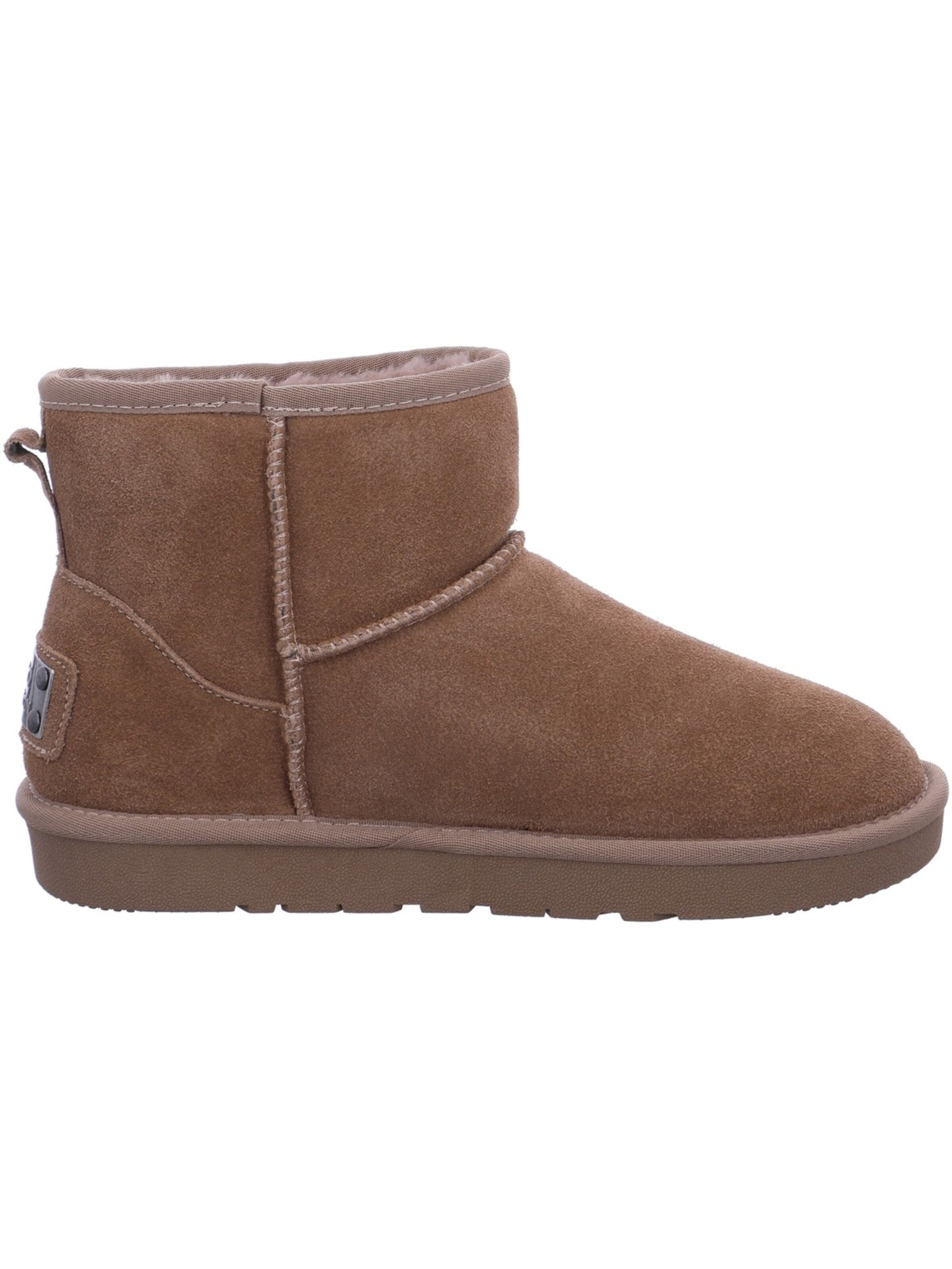 QUEEN'S Snow Boots in Beige