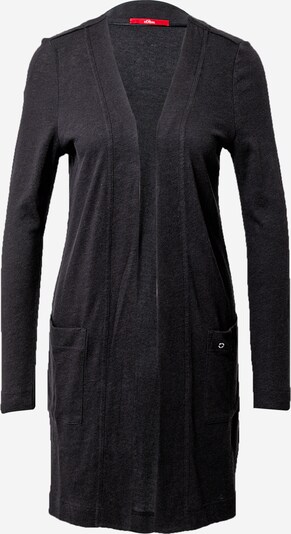s.Oliver Strickjacke in schwarz, Produktansicht