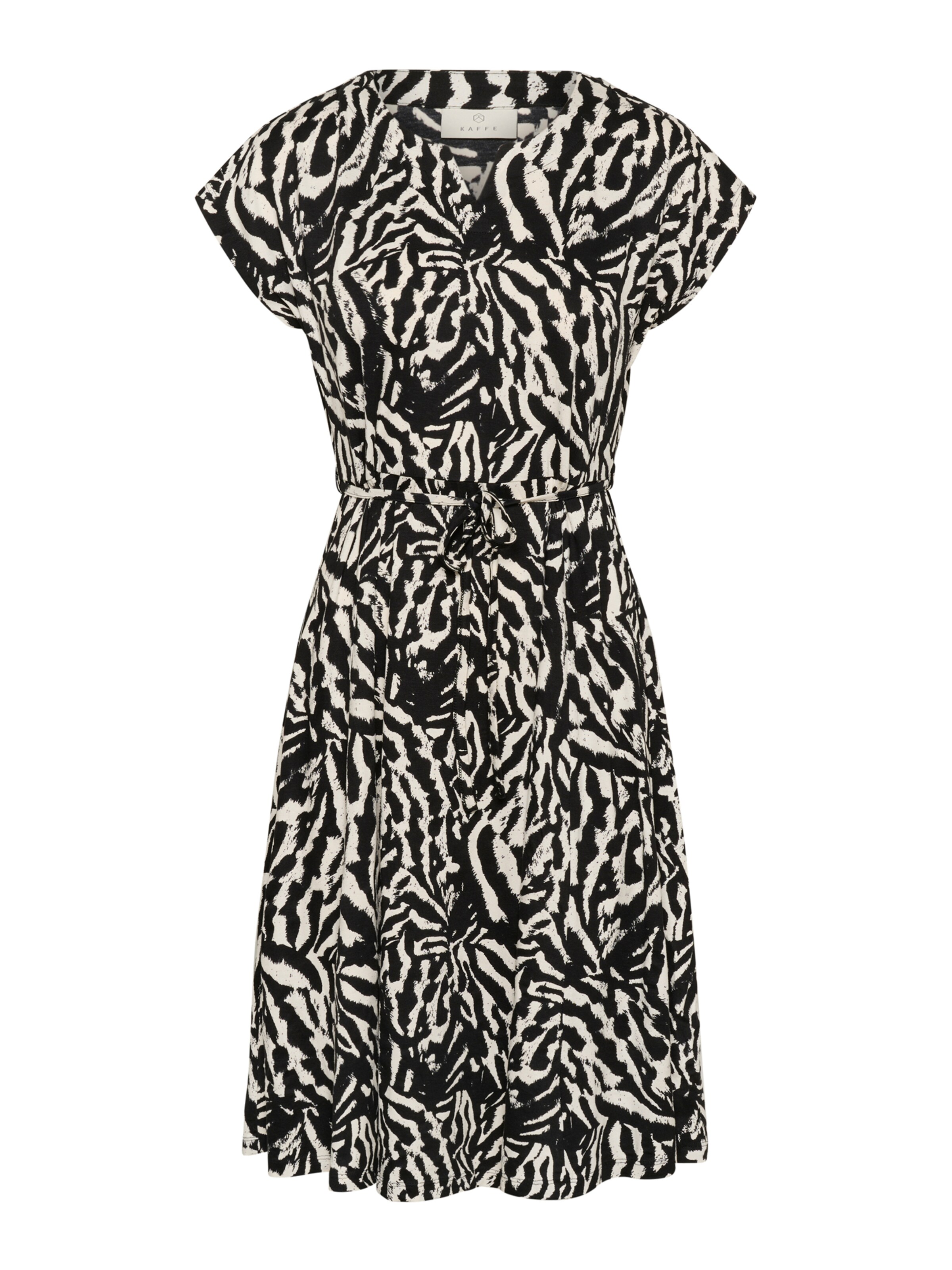 Kaffe Kleid 'KAbella' in Schwarz: Vorderseite