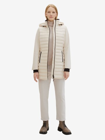 Manteau mi-saison TOM TAILOR en beige