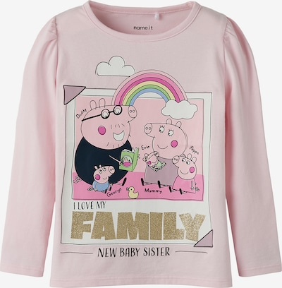 NAME IT Paita 'NMFNORA PEPPA' värissä kulta / vaaleanpunainen / roosa / musta, Tuotenäkymä