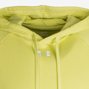 UNDER ARMOUR Athletic Sweatshirt 'Rival' in Yellow