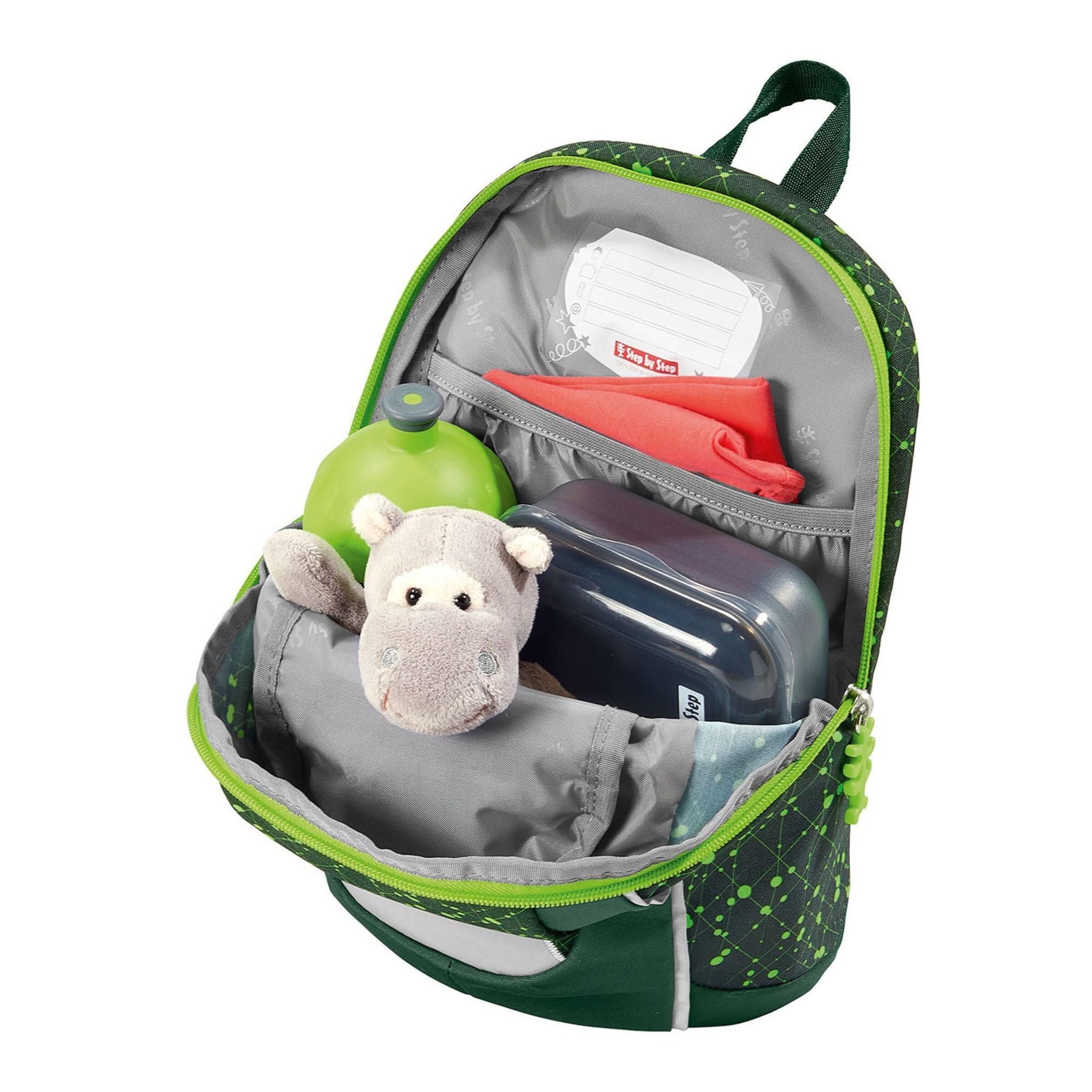 STEP BY STEP Backpack 'KIGA' in Green