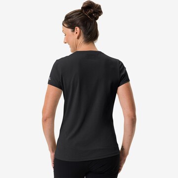 VAUDE Functioneel shirt 'Sveit' in Zwart