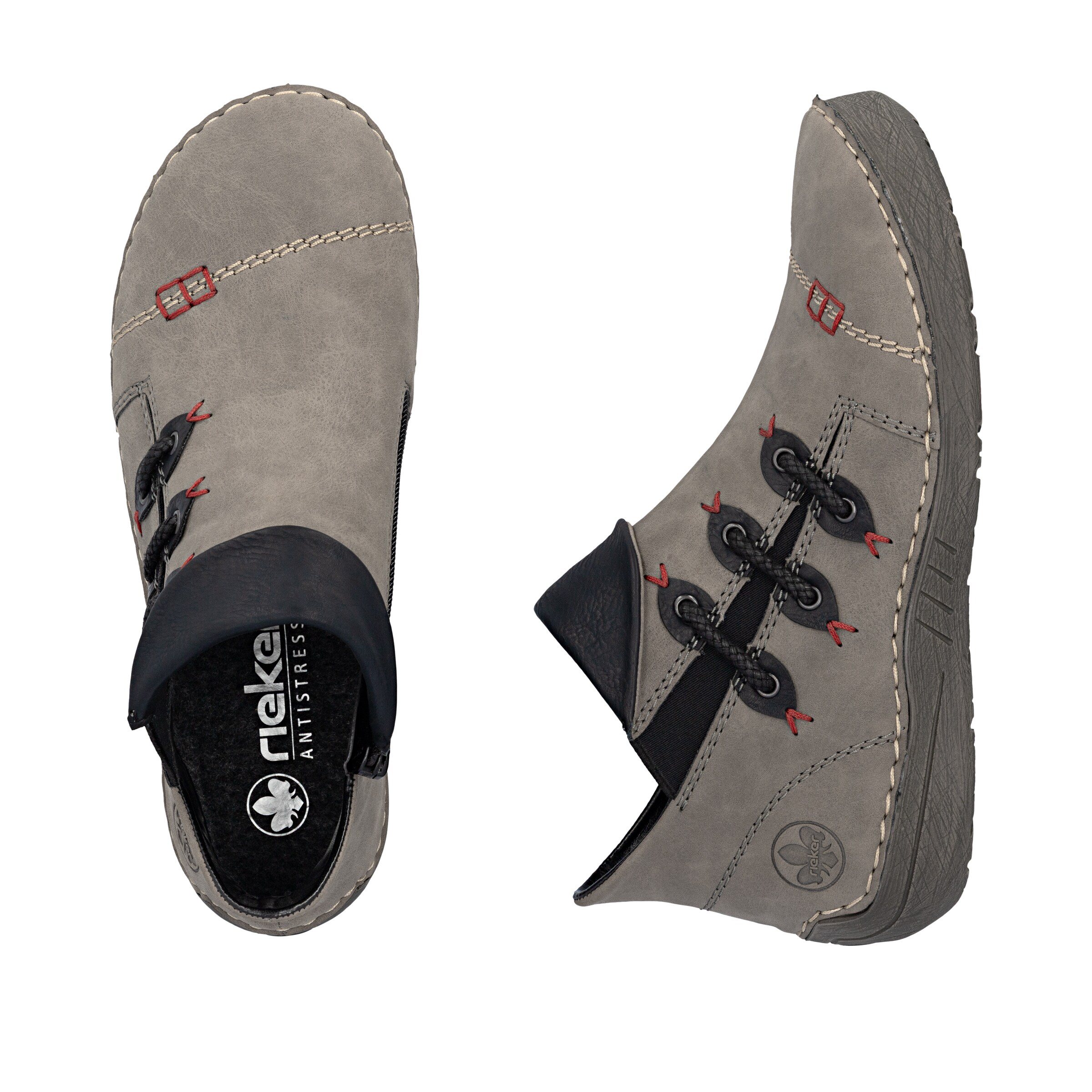 Rieker Booties in Grey