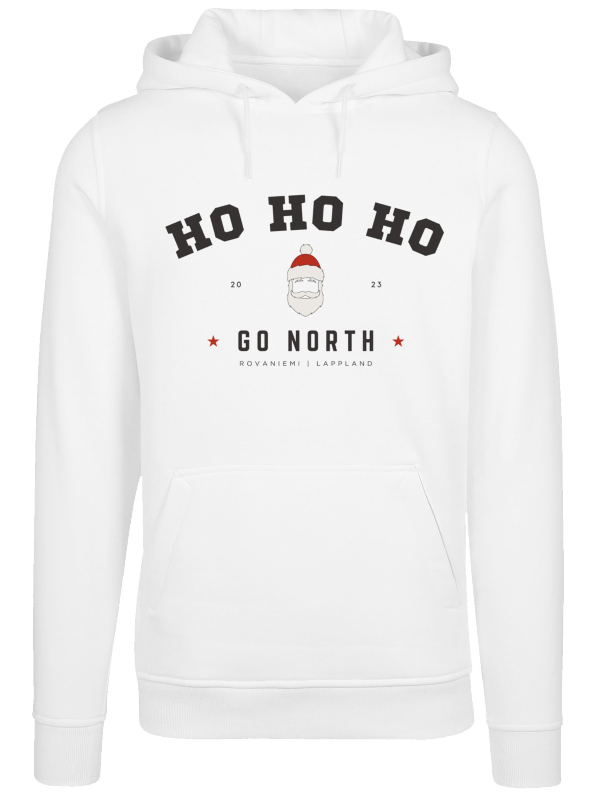 F4NT4STIC Sweatshirt in Wit: voorkant