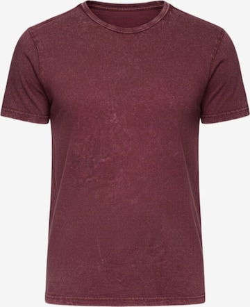 Ombre Shirt in Red: front