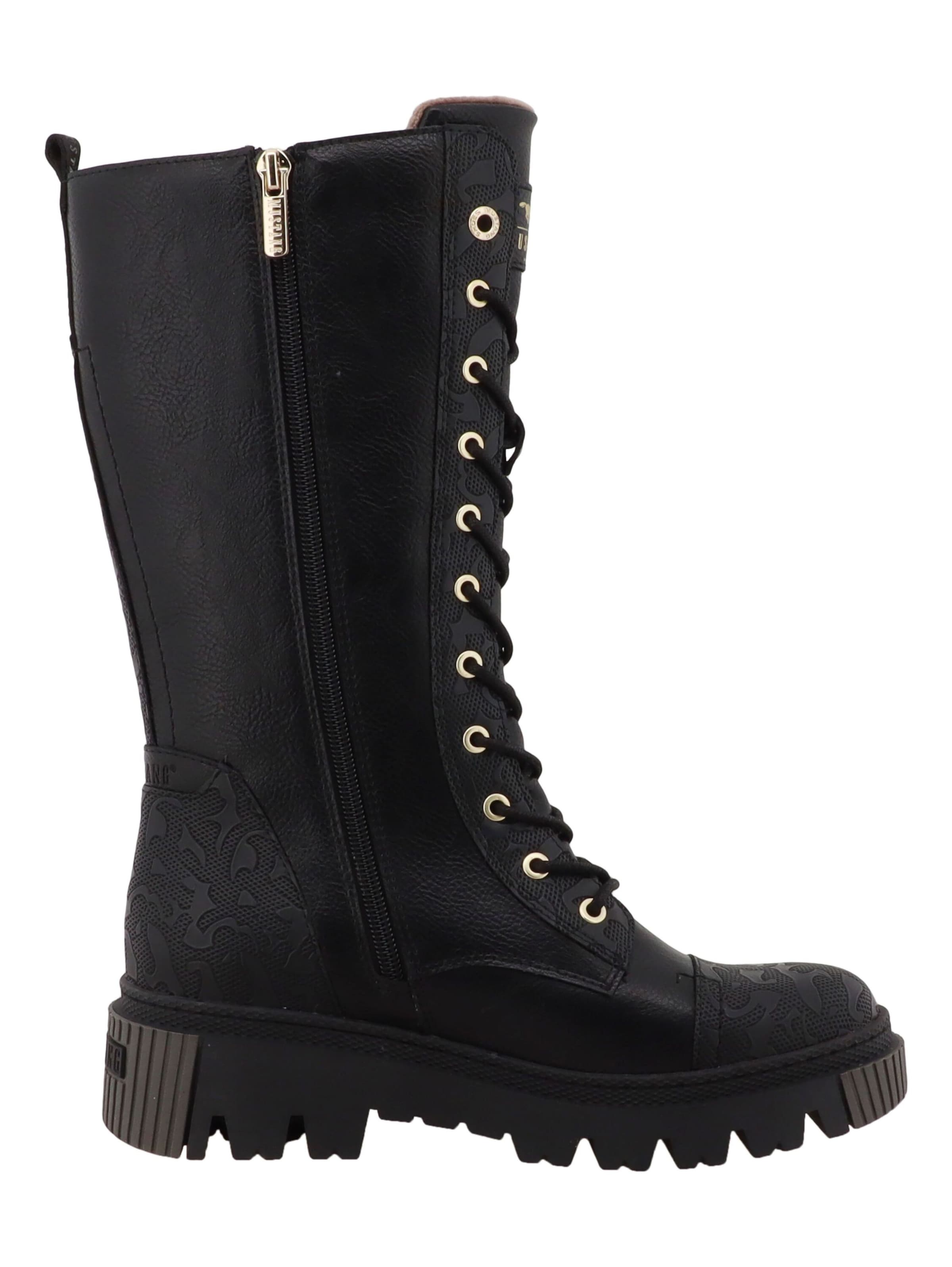 MUSTANG - Bota em preto