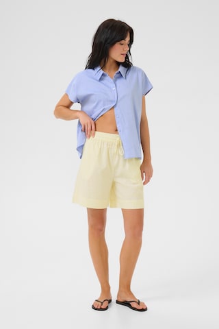 My Essential Wardrobe Loose fit Pants 'Skye' in Yellow
