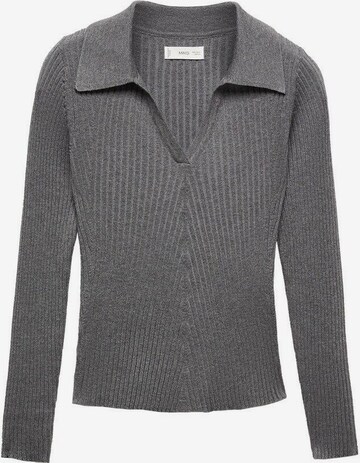 MANGO Schlafshirt in Grau: predná strana