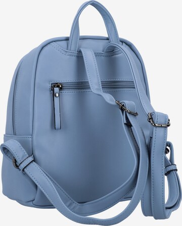 TOM TAILOR Backpack 'Tamara' in Blue