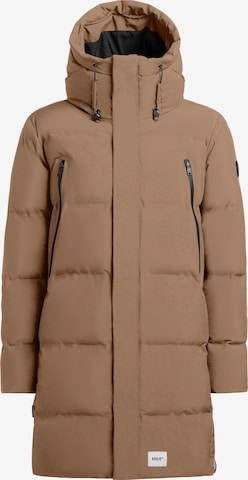 Cappotto invernale 'Morse3' di khujo in marrone: frontale