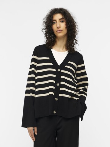 OBJECT Knit Cardigan 'Ester' in Black: front