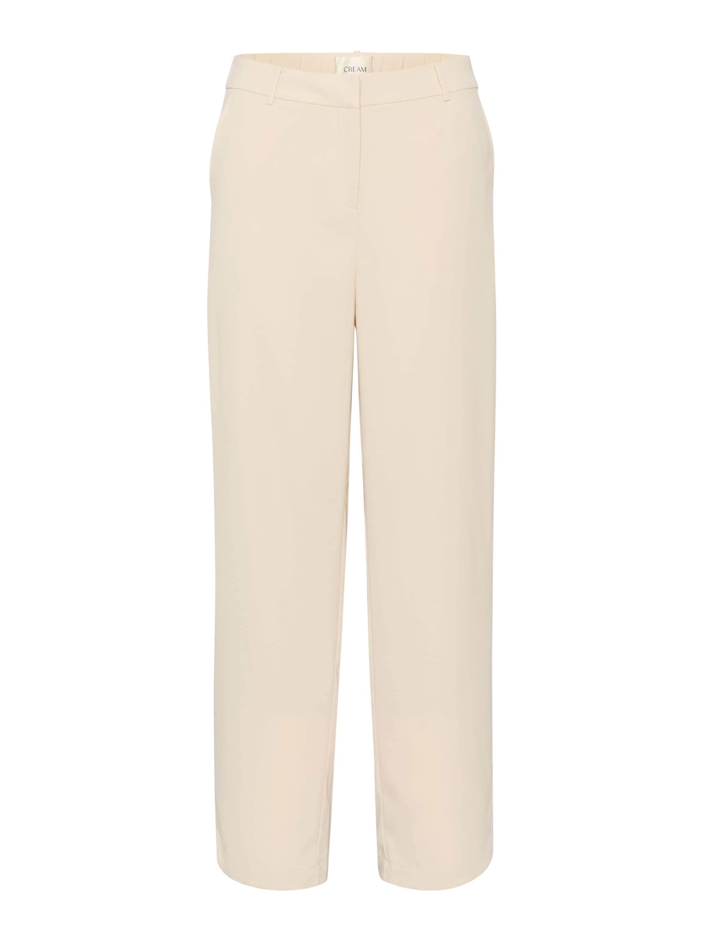 Pantaloni 'Cocamia' de la Cream pe bej: față