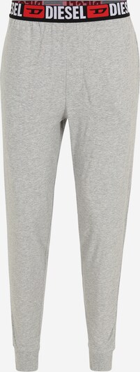 DIESEL Pantalon de pyjama 'JULIO' en gris chiné / rouge / noir / blanc, Vue avec produit