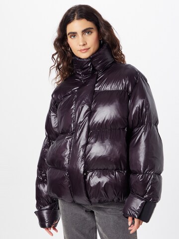 Oval Square Winter jacket 'Active' in Black: front