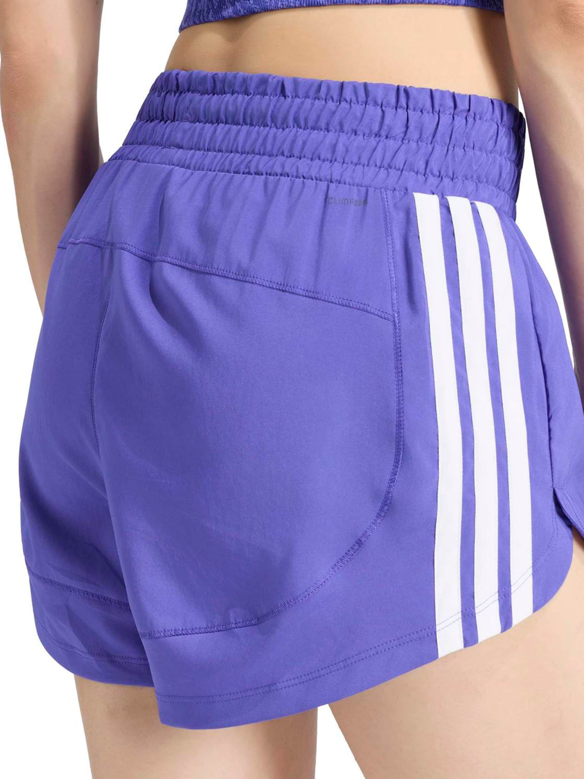 ADIDAS PERFORMANCE Loosefit Sportovní kalhoty 'PACER' – fialová