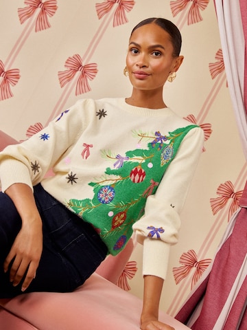 love & roses - Jersey en beige