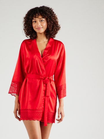 ETAM Dressing Gown 'IDOLE' in Red: front
