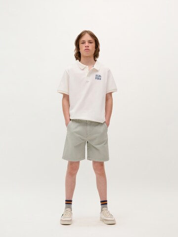 Coupe regular Chemise ' ' Scalpers en blanc