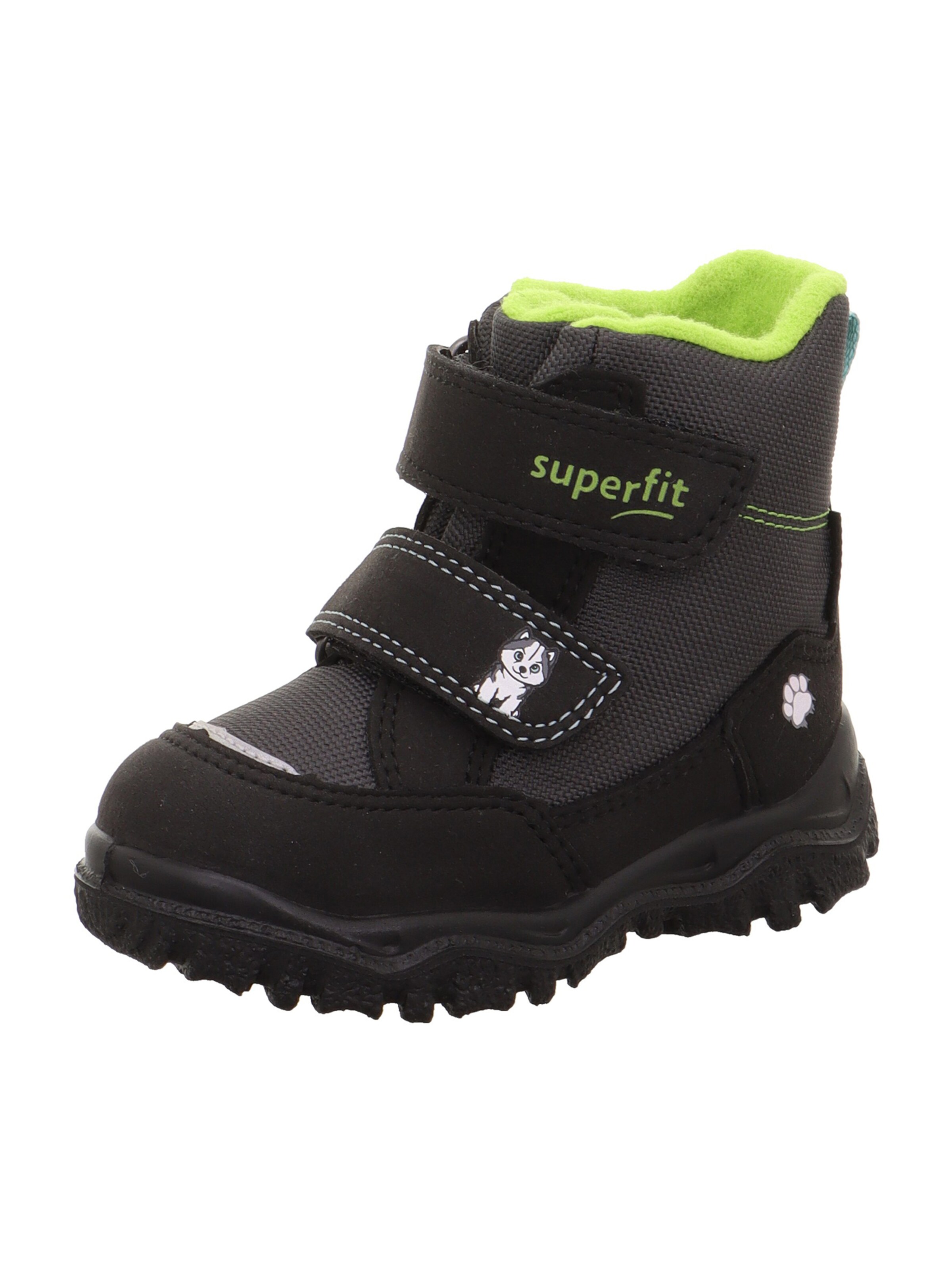 SUPERFIT Snehule 'HUSKY1' - Čierna: predná strana