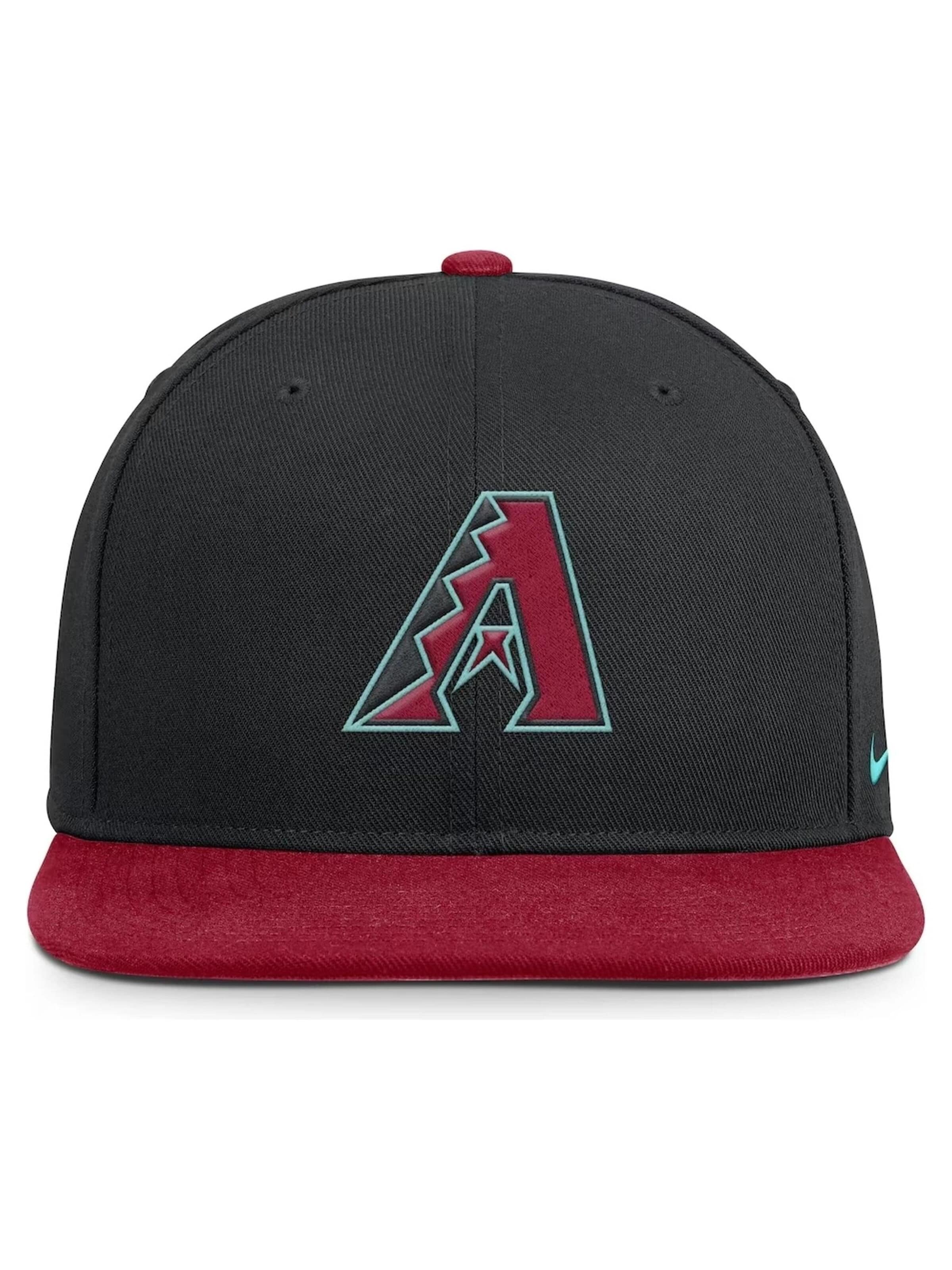 NIKE - Gorra en negro: frente