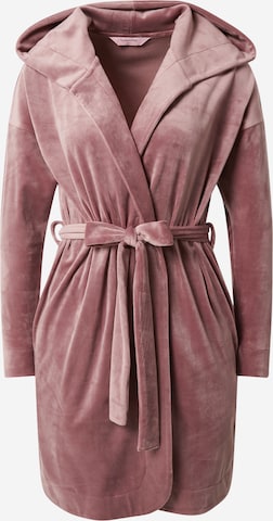 Hunkemöller Short Bathrobe in Purple: front