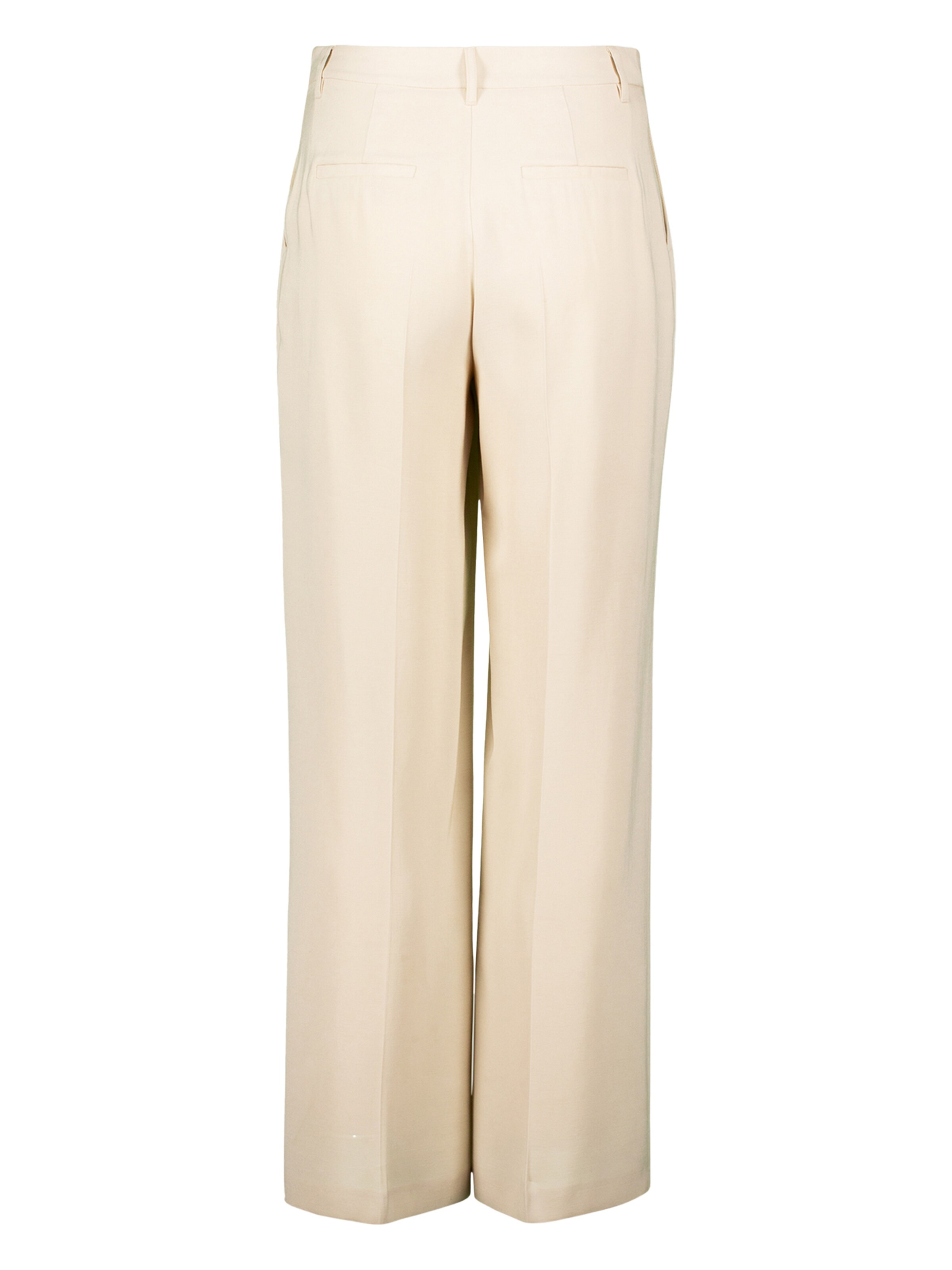 Loosefit Pantalon à pince zero en beige