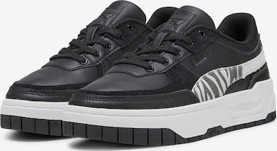 PUMA Baskets basses en noir / blanc, Vue avec produit