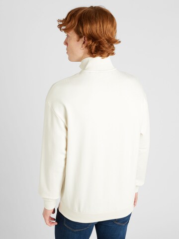 HUGO Sweatshirt 'DURTY' i hvid