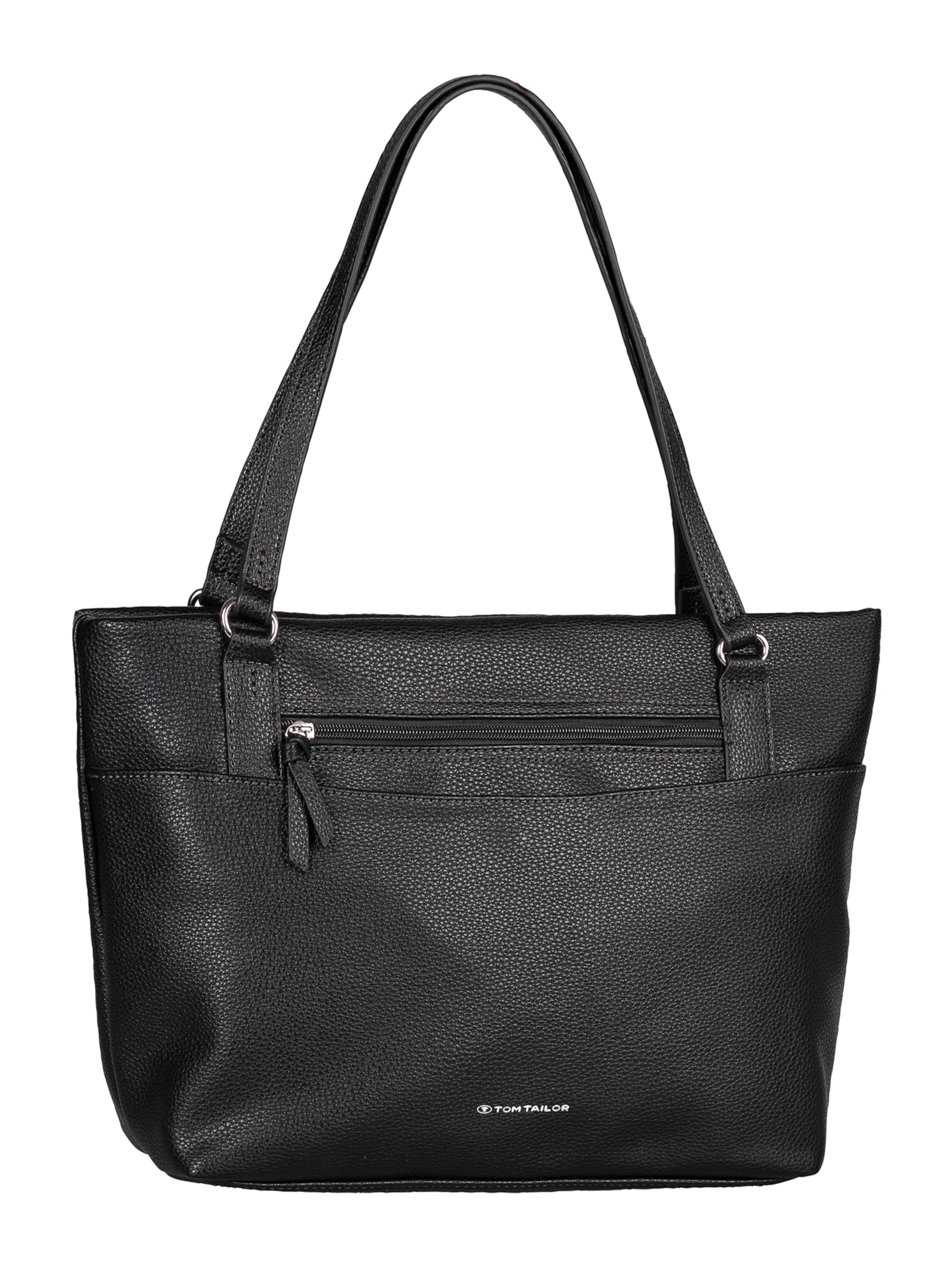 TOM TAILOR Shopper 'Wina' in Schwarz: Vorderseite