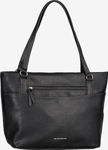 TOM TAILOR Shopper táska 'Wina' - fekete: elől