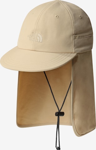 Chapeaux de sports THE NORTH FACE en beige : devant