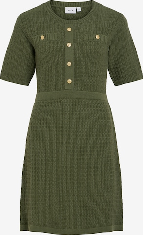žalia VILA Megzta suknelė 'VITrut': priekis
