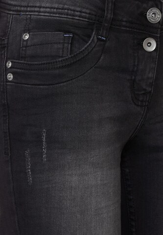 CECIL Slimfit Jeans in Zwart