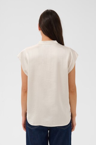 SAINT TROPEZ Blouse in White