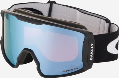 OAKLEY Sportglasögon 'LINE MINER' i ljusblå / svart / vit, Produktvy
