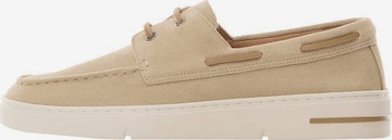 MANGO MAN Classic Flats 'Easynaut' in Beige: front