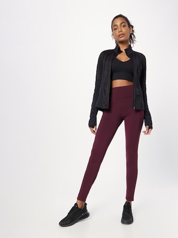 ESPRIT Skinny Workout Pants in Red