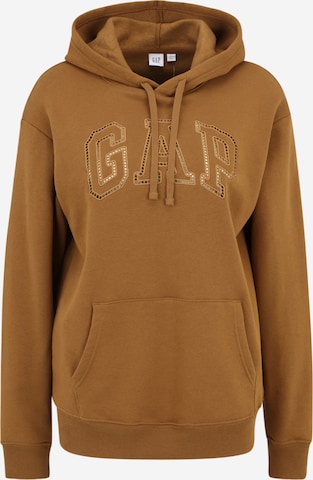 Gap Tall Sweatshirt 'HERITAGE' in Braun: Vorderseite