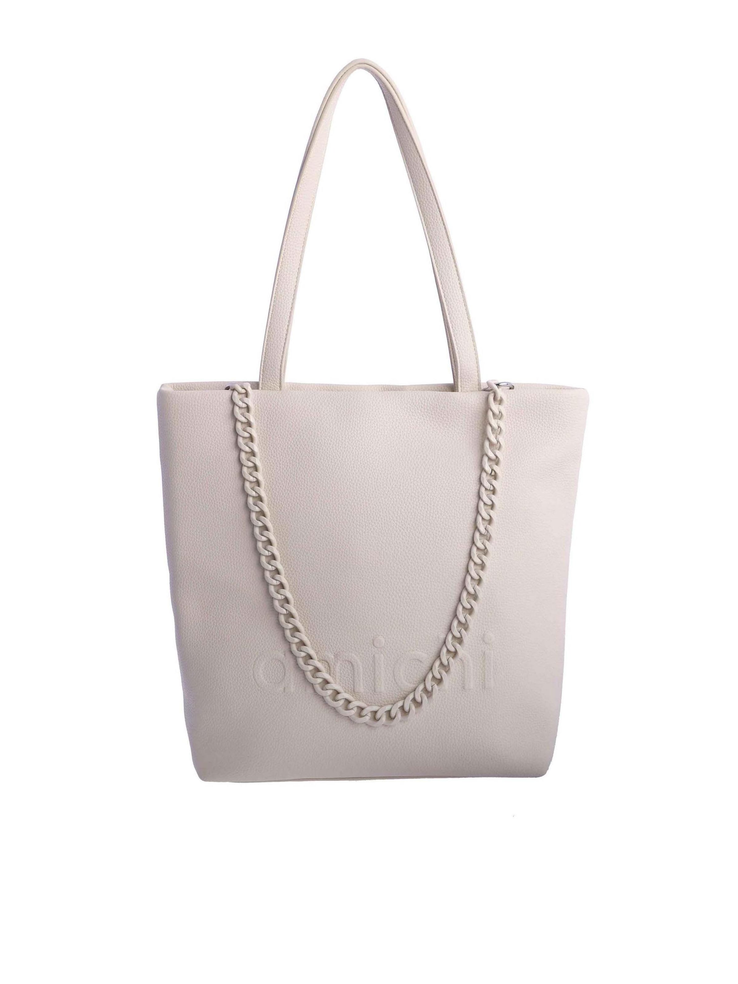 Amichi - Shopper 'Íride' en blanco: frente