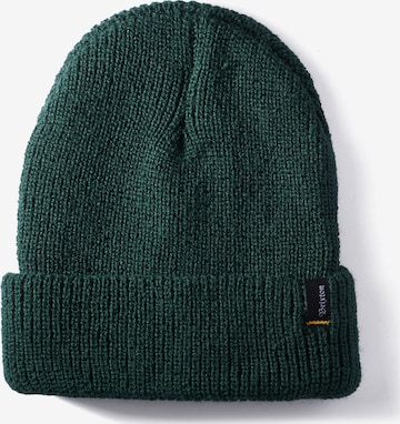 Brixton Beanie 'HEIST' in Green: front