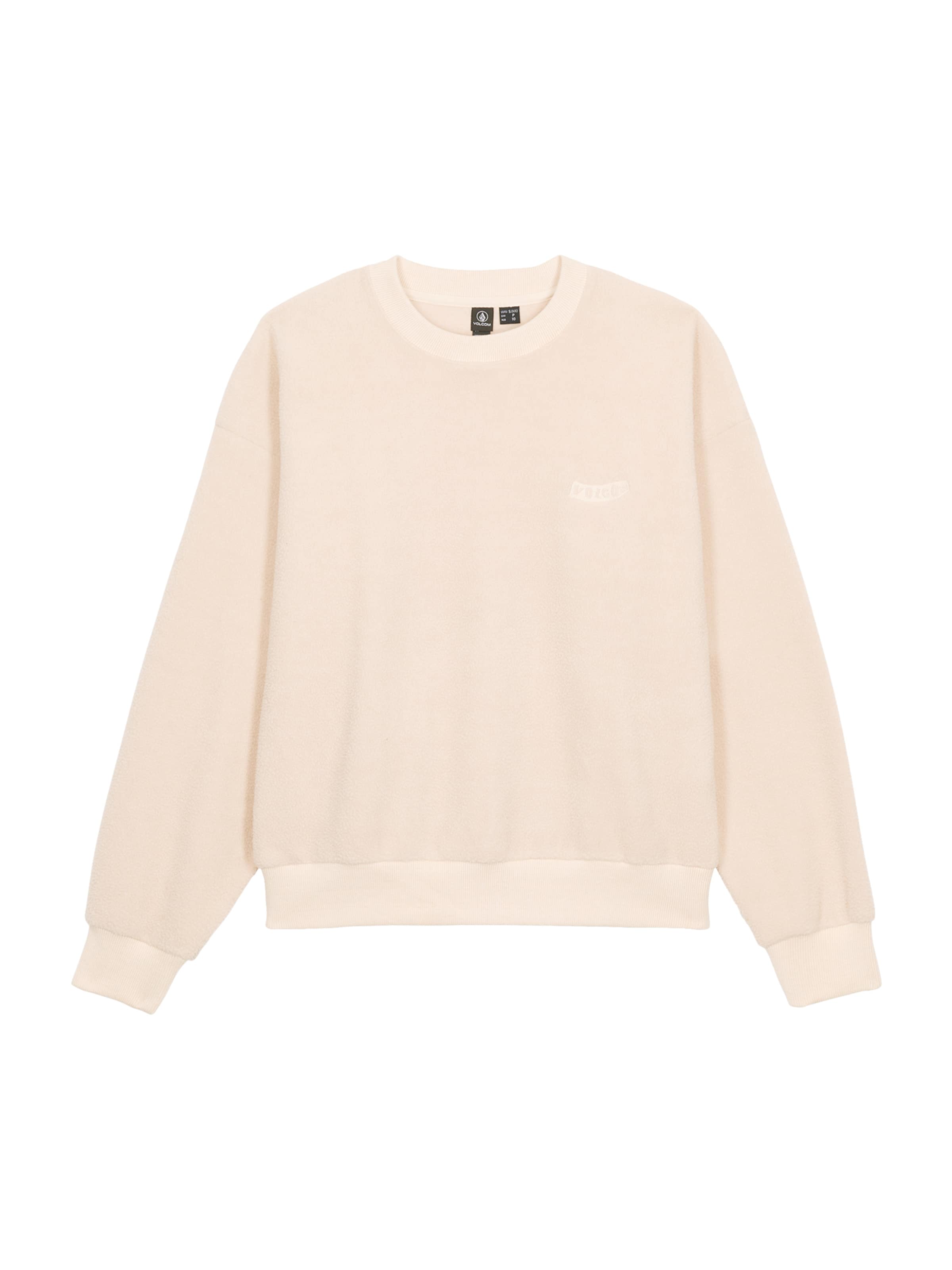 Sweat-shirt 'Too Doo' Volcom en beige : devant