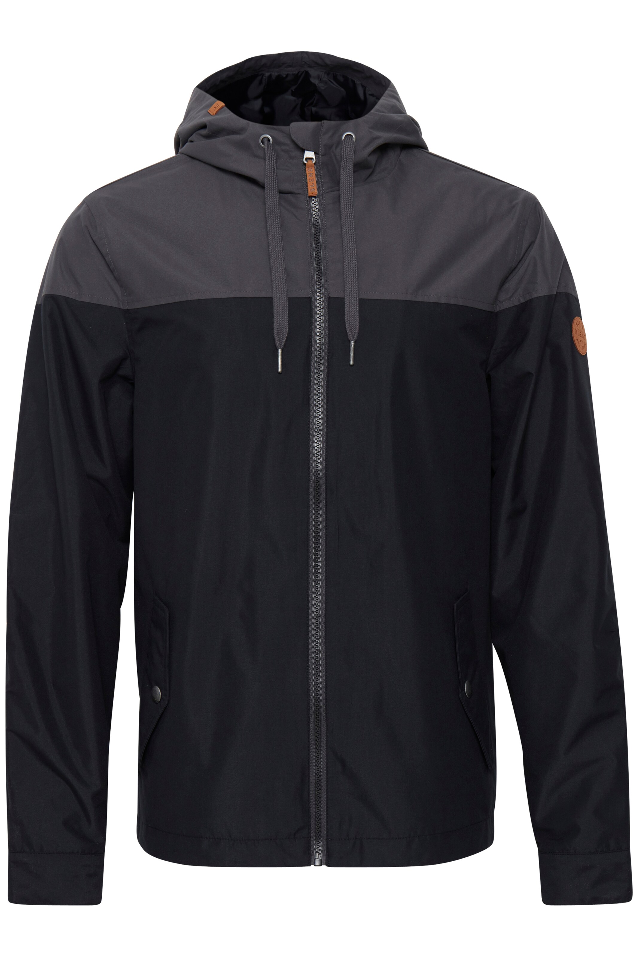 BLEND - Chaqueta de entretiempo 'SERON' en negro: frente