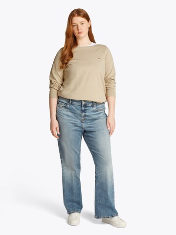 Tommy Hilfiger Curve Sweter w kolorze zielony