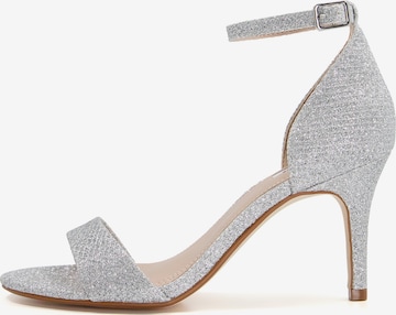 Dune LONDON Sandals 'Mateo' in Silver: front