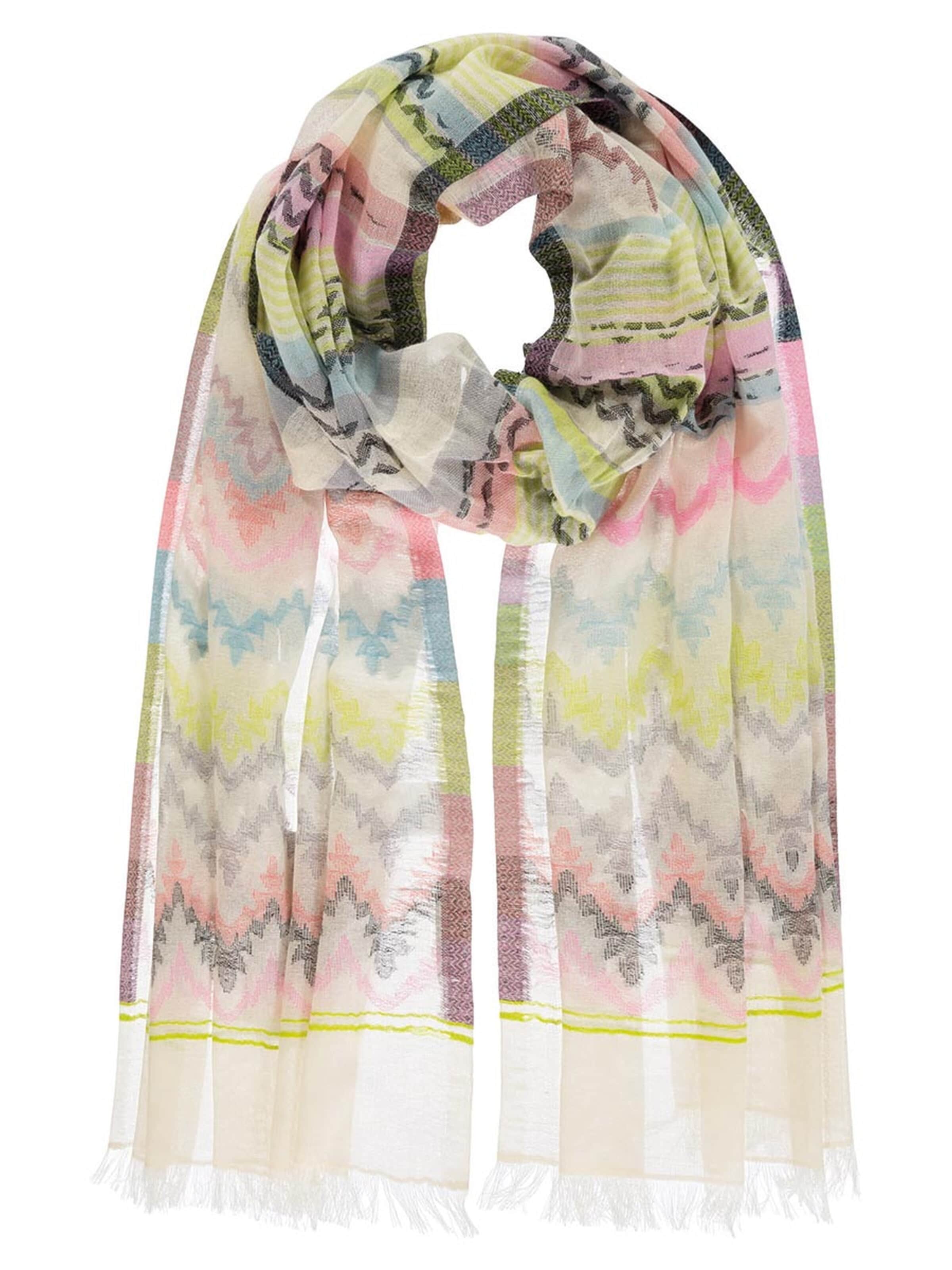 Passigatti Wrap 'Schal Jaquard gemustert' in Pink: front