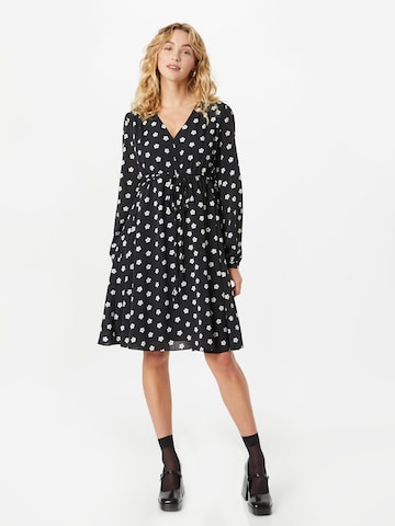 Robe GLAMOROUS BLOOM en noir : devant