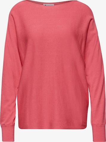 STREET ONE Pullover 'Dolman' in Pink: Vorderseite