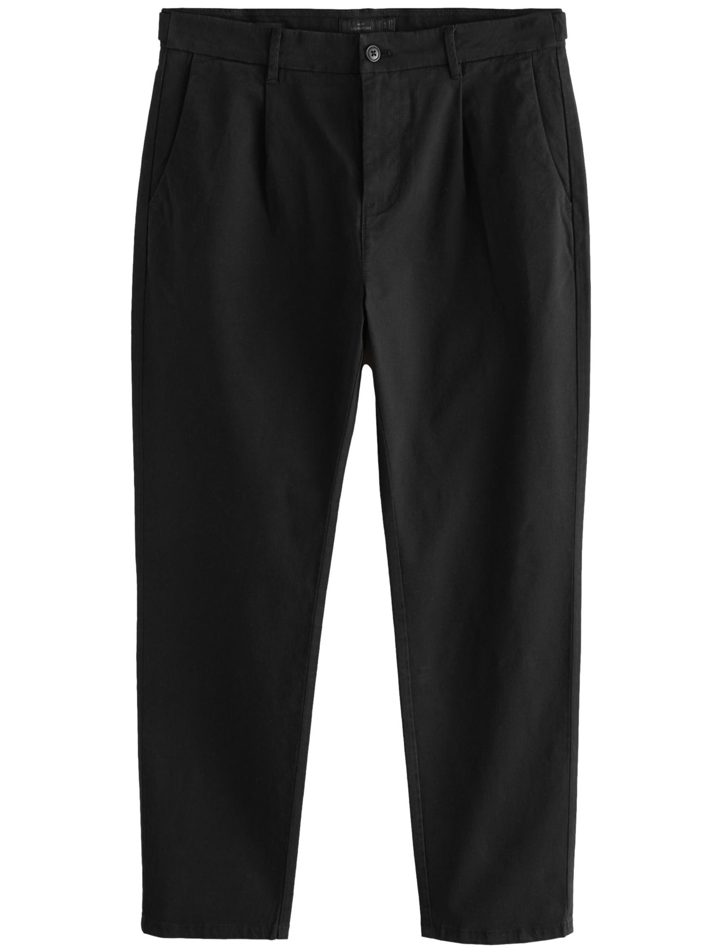 Next Bandplooibroek in Zwart: voorkant